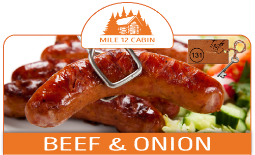 Beef and Onion Sausage