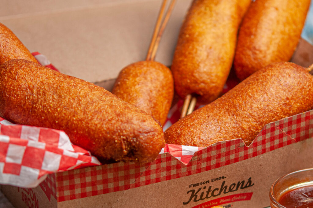 Mike's Meals feature Ivan's Corn Dog to celebrate July this year.