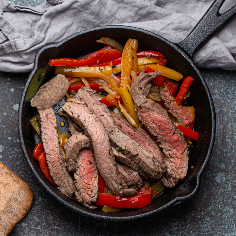 Upgrade your fajitas with Alberta Beef Top Sirloin Grilling Steaks.